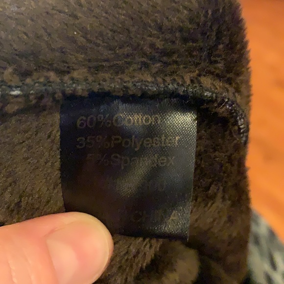 Velvets Grey and Black Fleece Lined Leggings XXL - Picture 6 of 6